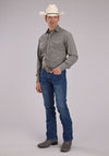 Roper Men Solid Broadcloth