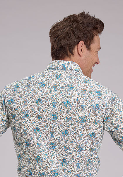 Roper Men's Vintage Paisley Print