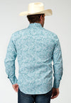 Roper Mens Snap Amarillo Snap