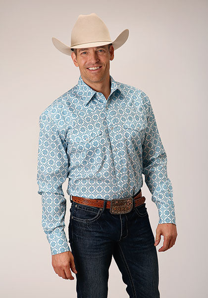 Roper Men Turquoise Medallion