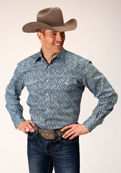 Roper Men Peacock Paisley