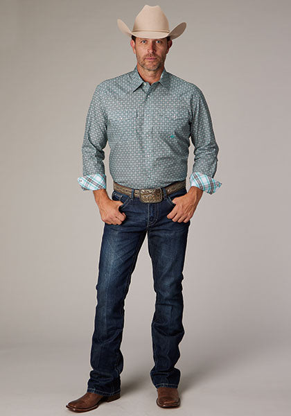 Roper Men Silver Spring Foulard