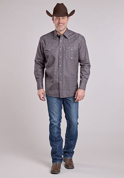 Roper Men's Plum Foulard