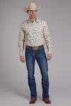Roper Men's Retro Rodeo Print