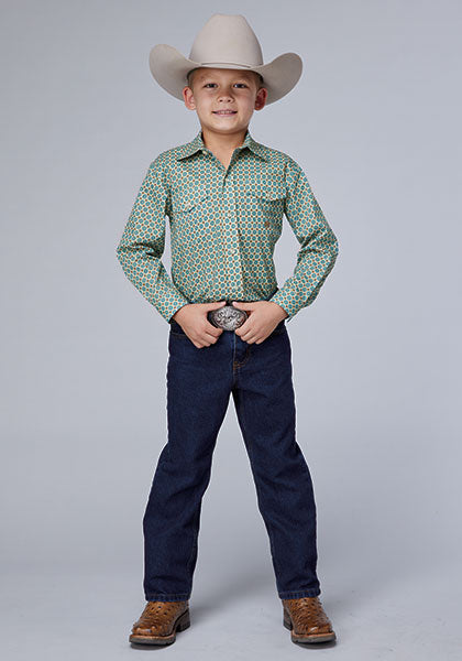 Roper Boys Sedona Foulard Print