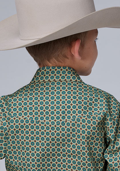 Roper Boys Sedona Foulard Print