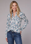 Roper Women Ditzy Floral Print Rayon Challis