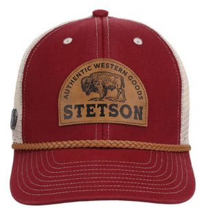 Stetson Cap Leather Patch