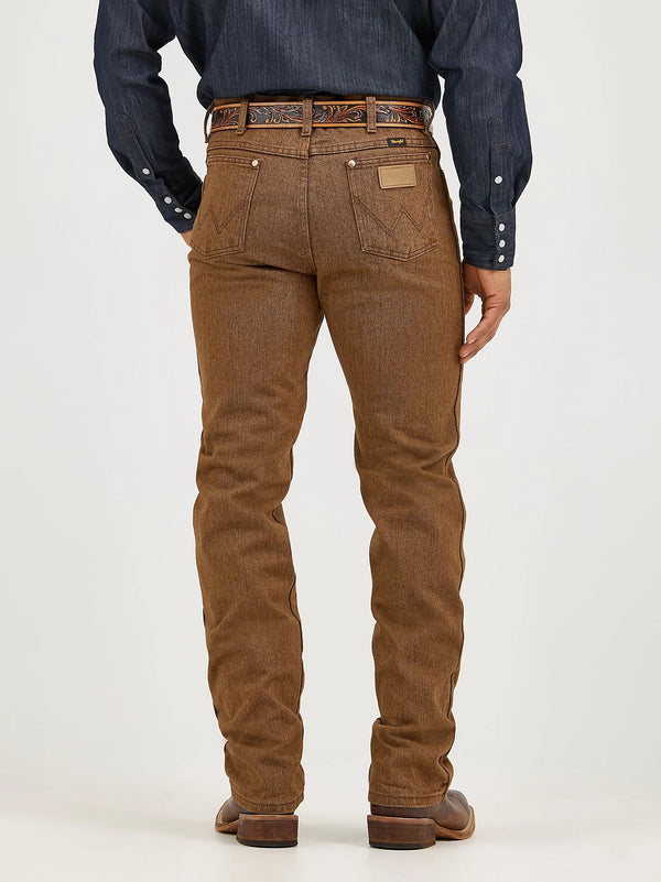 Wrangler Mens Cowboy Cut Jean Slim Fit - Black Whiskey