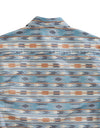 Tin Haul Men Snap Shirt Ghost Aztec