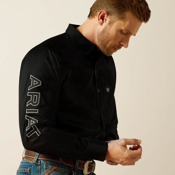 Ariat Team Logo Twill Fitted Shirt