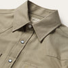 Stetson Olive Oxford Western Shirt