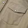 Stetson Olive Oxford Western Shirt