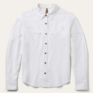 Stetson White Denim Blouse