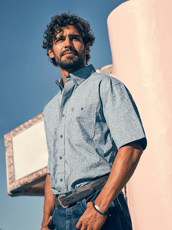 Wrangler Men George Strait Button Down Shirt