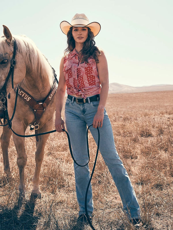 Wrangler Women Retro Mae Mid Jean Bootcut