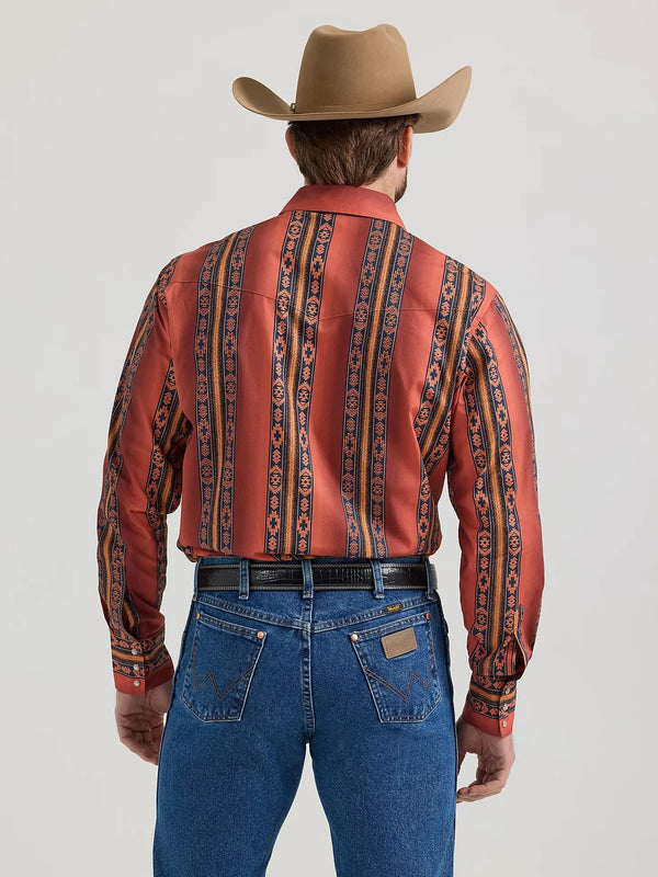 Wrangler Men's Checotah Western Snap