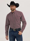 Wrangler Men's Cody Johnson One Pocket  Button Down Shirt