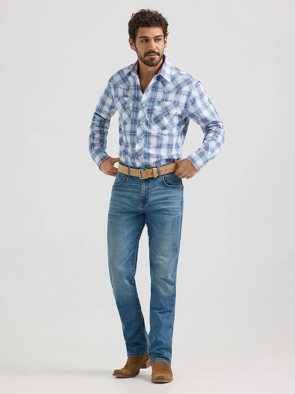 Wrangler Men's Retro® Sawtooth Snap Pocket