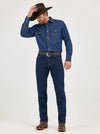 Wrangler Mens Cowboy Cut Jean Original Fit  - Dark Stone