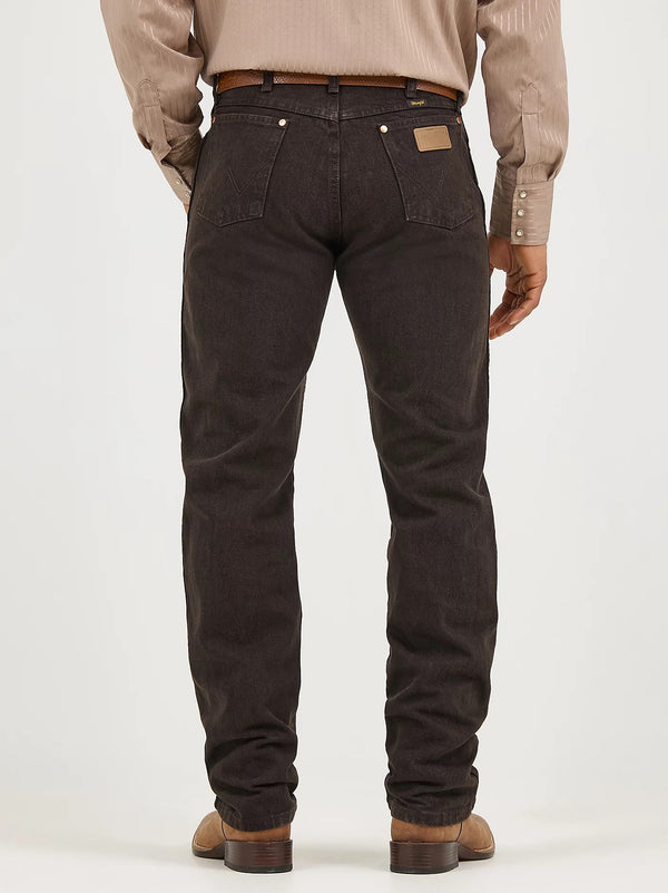 Wrangler Mens Cowboy Cut Jean Original Fit - Black Chocolate