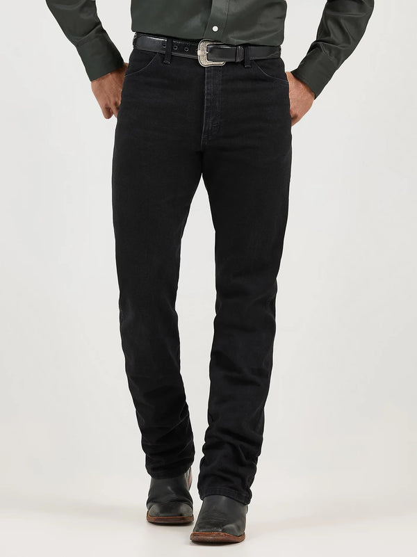 Wrangler Mens Cowboy Cut Jean Original Fit - Shadow Black