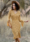 Women's Zena Dress in Honey