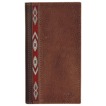 Justin Mens Rodeo Wallet Ribbon