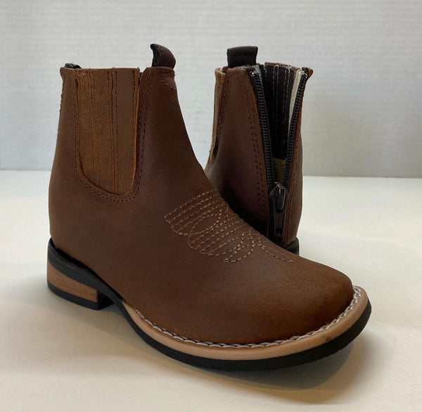 Botin Square Toe - Tang