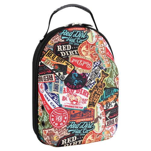 Red Dirt Hat Co. Patch Smash Cap Carrier W/Sunglass Case