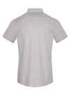 Rodeo Men's Short Sleeve Pearl Snap Print Shirt