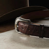 Stetson Caiman Western Tab Belt