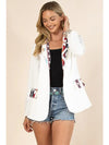 Alice Aztec Print Contrast Blazer