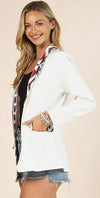 Alice Aztec Print Contrast Blazer