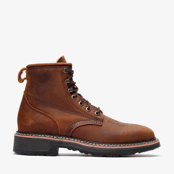 Bonanza Rancher Grit 6" Square Toe Lacer