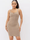 Midi Dress Mocha