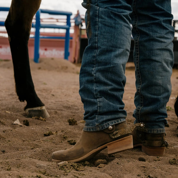 Hyer Hays Boot - Bay Apache Rust