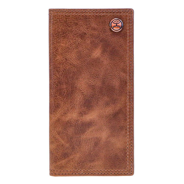 Hooey "Classic" Smooth Brown Rodeo Wallet