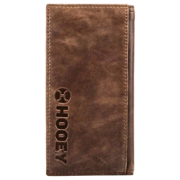 Hooey "Classic" Smooth Brown Rodeo Wallet