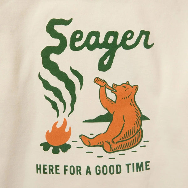 Smokey Mid-Weight Hoodie Bone