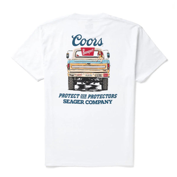 Seager x Coors Banquet Bumper Tee White