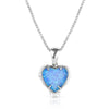 Heart's Flame Opal Necklace