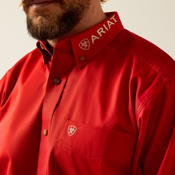 Ariat Men's Team Logo Twill Classic Fit Shirt