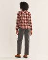 Pendleton Women's Snap Front Canyon Shirt - Red/Navy Ombre