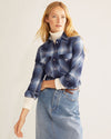 Pendleton Women's Snap Front Canyon Shirt - Blue Ombre Mix