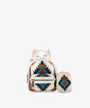 Wrangler Aztec Knitted Mini Backpack