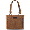 Wrangler Braided Detail Multi Pockets Concealed Carry Tote