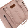Wrangler Braided Detail Multi Pockets Concealed Carry Tote