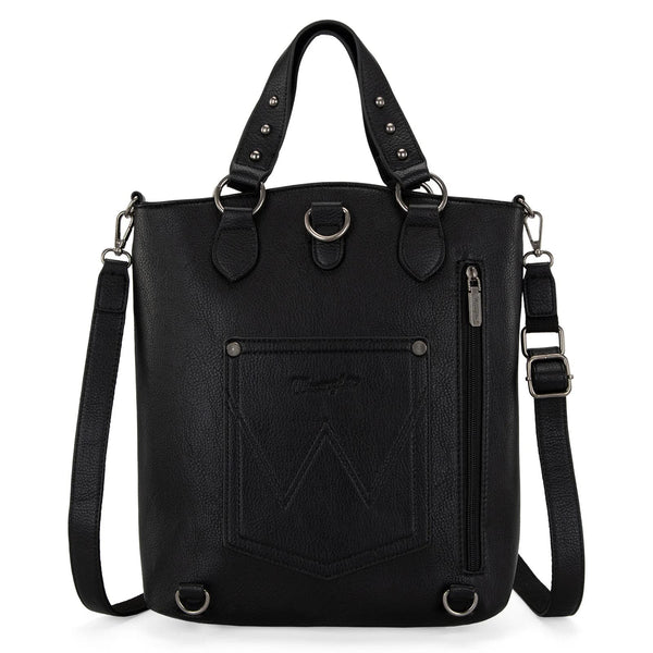 Wrangler Tote Convertible Backpack/Crossbody Bag
