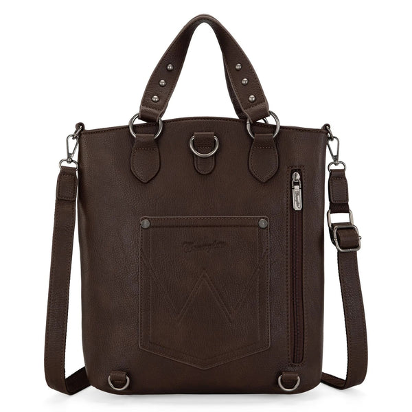 Wrangler Tote Convertible Backpack/Crossbody Bag